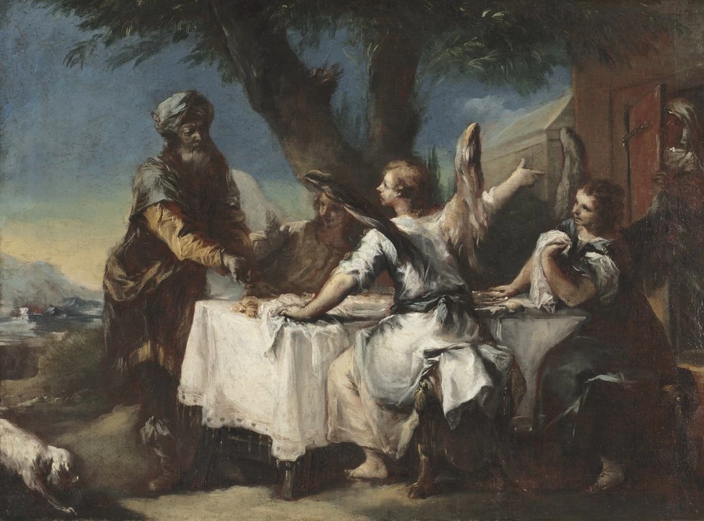 Abramo e i tre angeli - Cleveland Museum of Art